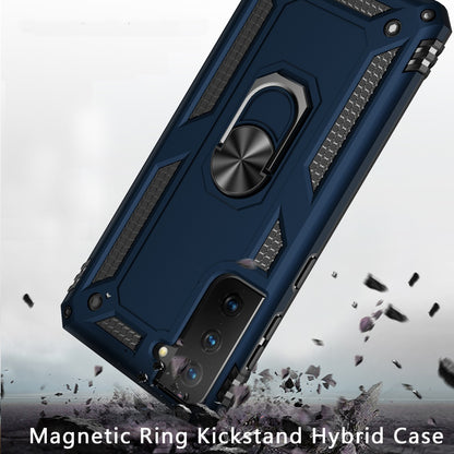 For Samsung Galaxy S22 Hybrid Shockproof Durable 360 Degree Rotatable Ring Stand Holder Kickstand Fit Magnetic Car Mount Case Cover