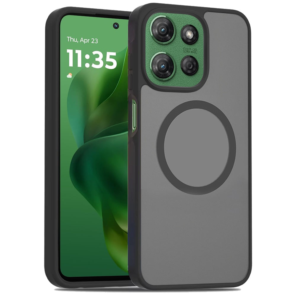 For Motorola Moto G Power 5G 2027 MagSafe Compatible Case Hybrid Soft TPU Bumper Hard Translucent Matte Back Slim Shockproof Case Cover