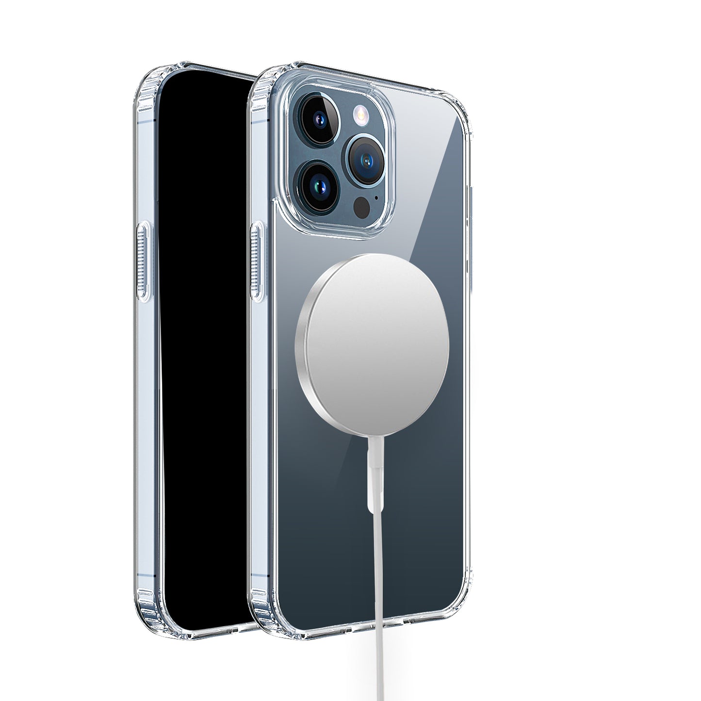For Samsung Galaxy S26 Ultra Classic Hybrid True Transparent Shockproof Back Magnetic Case Compatible with MagSafe Case Cover Clear