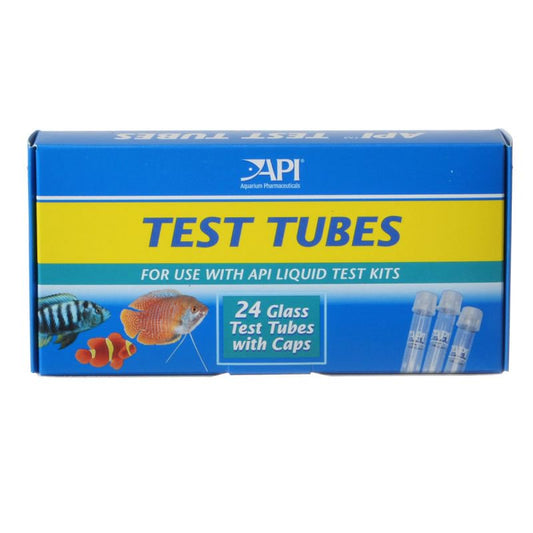 API Test Tubes for Use with API Liquid Test Kits [Aquarium Supplies] 24 count