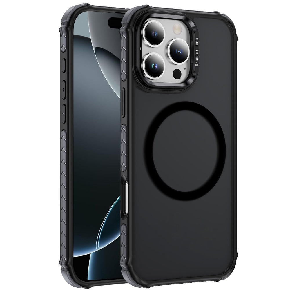 For Samsung Galaxy S24 Fan Edition /Galaxy S24 FE Hybrid Metal Camera Stand Ring Sturdy, Compatible with MagSafe, Matte Hard TPU Colorful Edge Case Cover