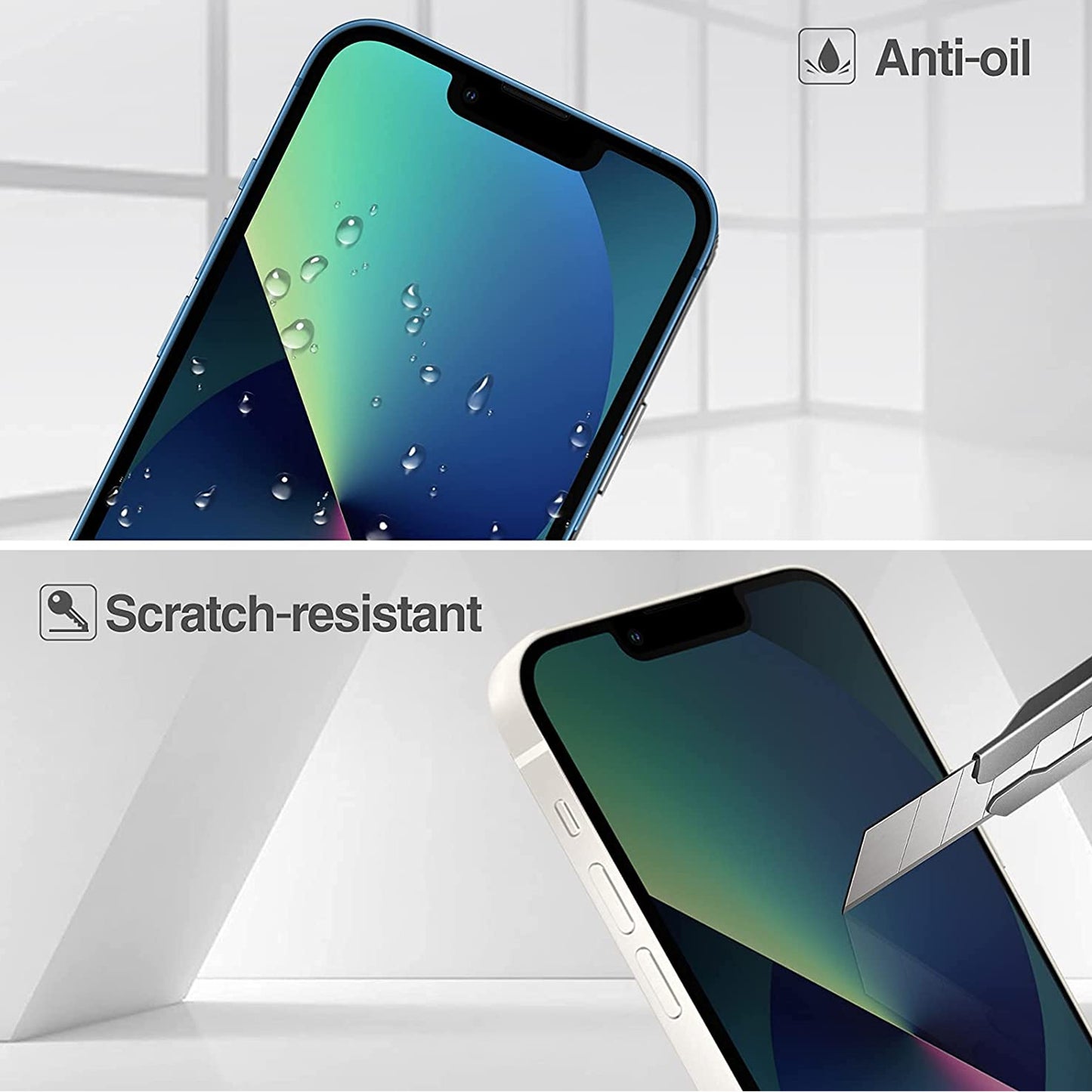 For Apple iPhone 16 Pro (6.3") Privacy Screen Protector Anti Spy 9H Dark Tempered Glass Screen Film Guard Case Friendly Case Cover Black