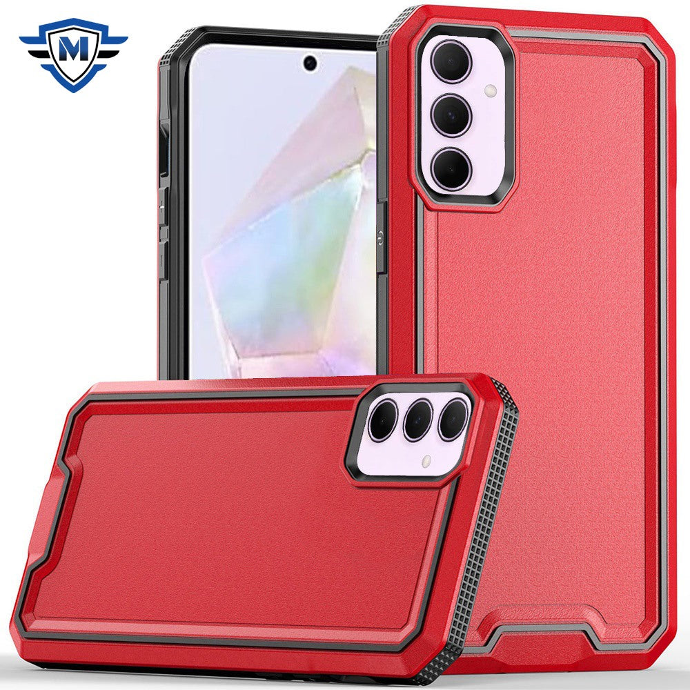 For Samsung Galaxy A36 Premium Fused Hybrid Tough Strong Hard PC TPU Rubber Shockproof Drop Protection Impact Case Cover