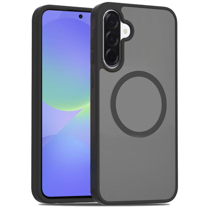 For Samsung Galaxy A37 MagSafe Compatible Case Hybrid Soft TPU Bumper Hard Translucent Matte Back Slim Shockproof Case Cover