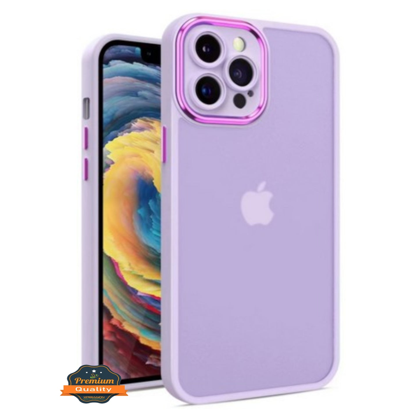 For Samsung Galaxy A16 5G Translucent Hybrid Matte Frosted Slim Fit Ultra-Thin Protective TPU Edges Bumper Frame Case Cover