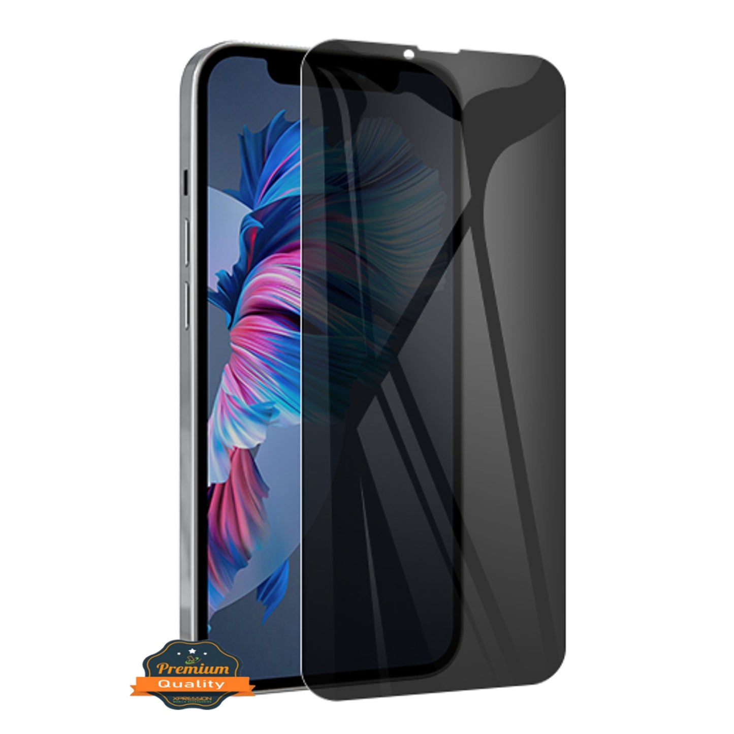 For Motorola Razr+ PLUS 2025 /2024 Privacy Screen Protector Tempered Glass, Anti-Spy, Scratch Resistant 9H, Black Screen Guard & Easy to Install Protector Black