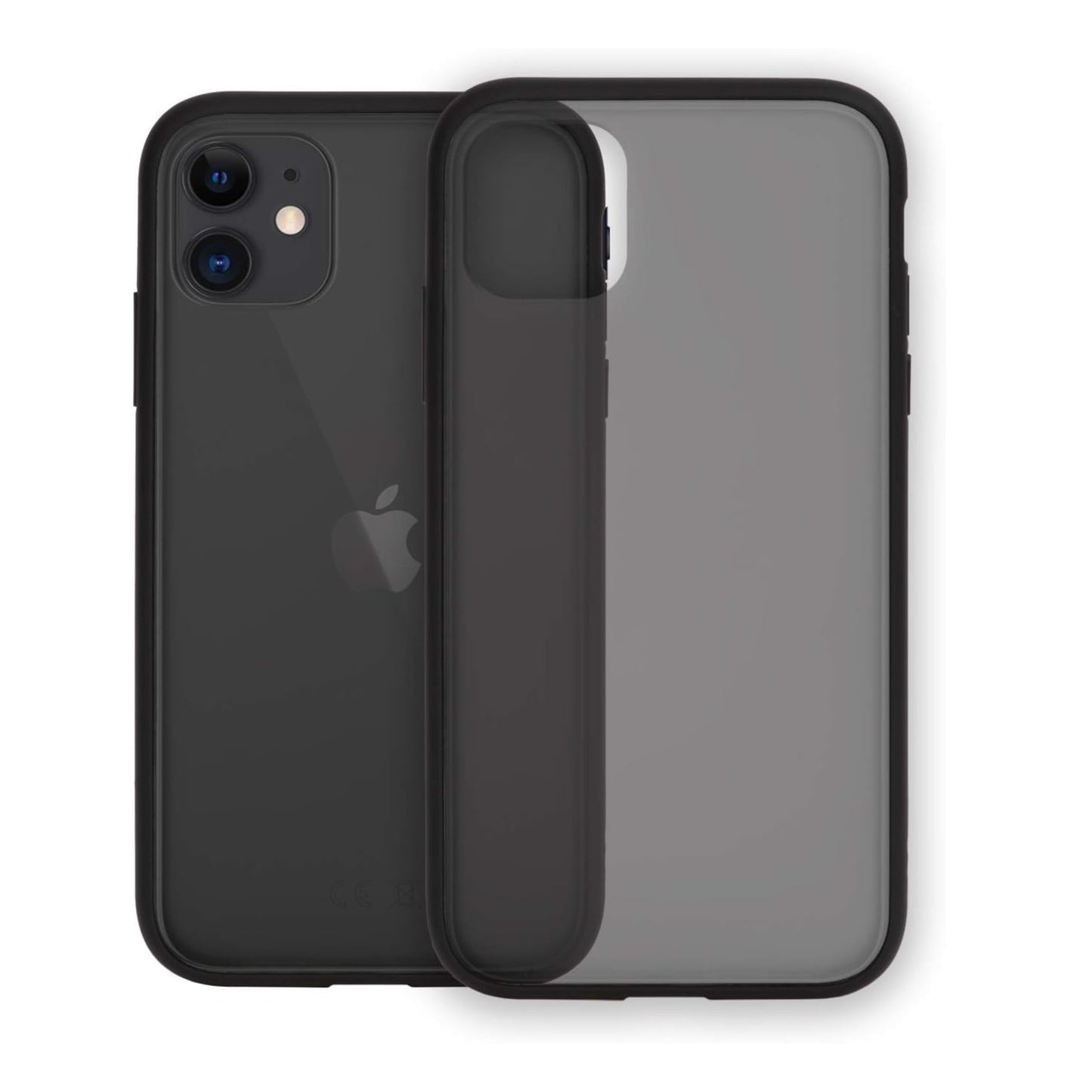 For Samsung Galaxy A16 5G Translucent Hybrid Matte Frosted Slim Fit Ultra-Thin Protective TPU Edges Bumper Frame Case Cover