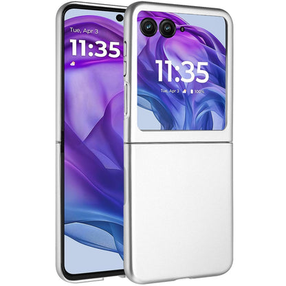 For Motorola Razr+ PLUS (2025 /2024) Snap-On Flip Premium Matte Finish Slim Lightweight Protective PC + Rubber TPU Hard Shell Case Cover