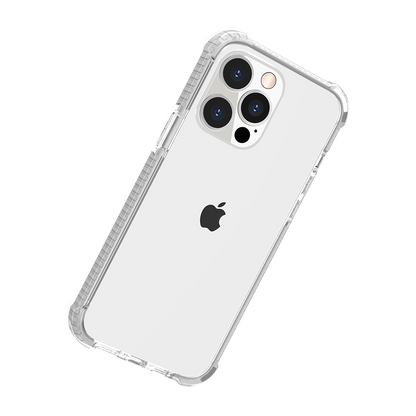 For Apple iPhone 17E /16E Hybrid Transparent Acrylic Rubber Gummy Hard PC Silicone TPU Color Bumper Frame Shockproof Case Cover White