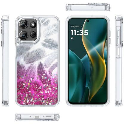 For Motorola Moto G Stylus 5G 2025 Fashion Epoxy Glitter Shimmer Design, Hybrid Shockproof TPU, Stylish Sparkle Slim TPU Protective Case Cover