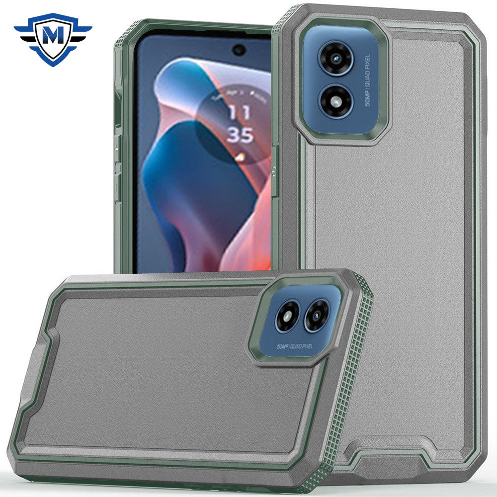 For Samsung Galaxy A36 Premium Fused Hybrid Tough Strong Hard PC TPU Rubber Shockproof Drop Protection Impact Case Cover