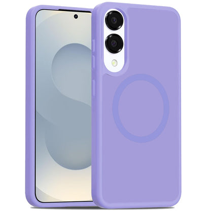 For Samsung Galaxy S25 EDGE MagSafe Compatible Case Hybrid Soft TPU Bumper Hard Translucent Matte Back Slim Shockproof Case Cover