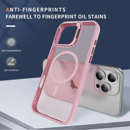 For Apple iPhone 17 Clear Back Hybrid with MagSafe Compatible Metal Camera Stand Colorful Bumper Frame Shockproof Case Cover