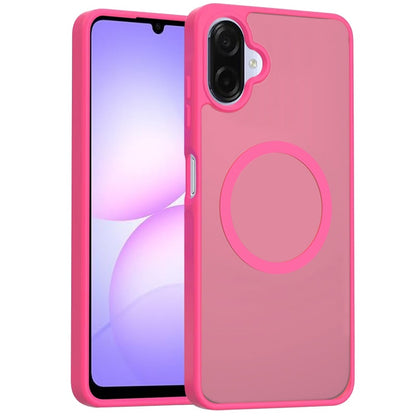 For Samsung Galaxy A07 MagSafe Compatible Case Hybrid Soft TPU Bumper Hard Translucent Matte Back Slim Shockproof Case Cover