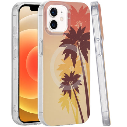 For Apple iPhone 12 /12 Pro Durable Fashion IMD Printed Design TPU Slim Shockproof Protective Case with Stylish Pattern Case Cover