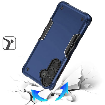 For Samsung Galaxy S25 FE, S25 Fan Edition Slim Tough Shockproof Hybrid Heavy Duty 2in1 Dual Layer TPU Bumper Rugged Rubber Defend Armor Case Cover Hotpink