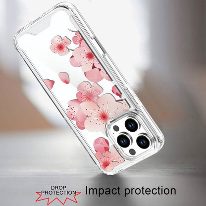For iPhone 16 Pro Max (6.9") Beautiful TPU Design, Slim Shockproof Soft Cover for Women and Girls, Stylish Protective Case Cover