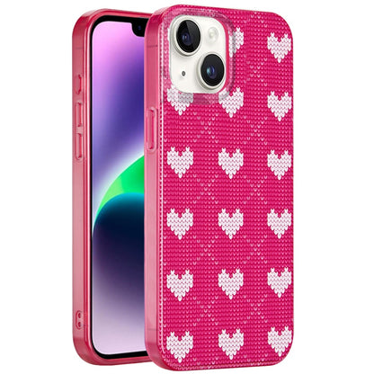 For Apple iPhone 14 /13 Fashion Layer Design Slim IMD TPU Protective, Shockproof Hybrid Stylish Durable Hard PC Case Cover