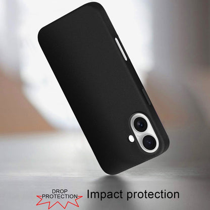 For Apple iPhone 16 Pro Max (6.9") PU Leather with inner Magnetic Circle Compatible with MagSafe, Rubber TPU Colored Metal Buttons Case Cover