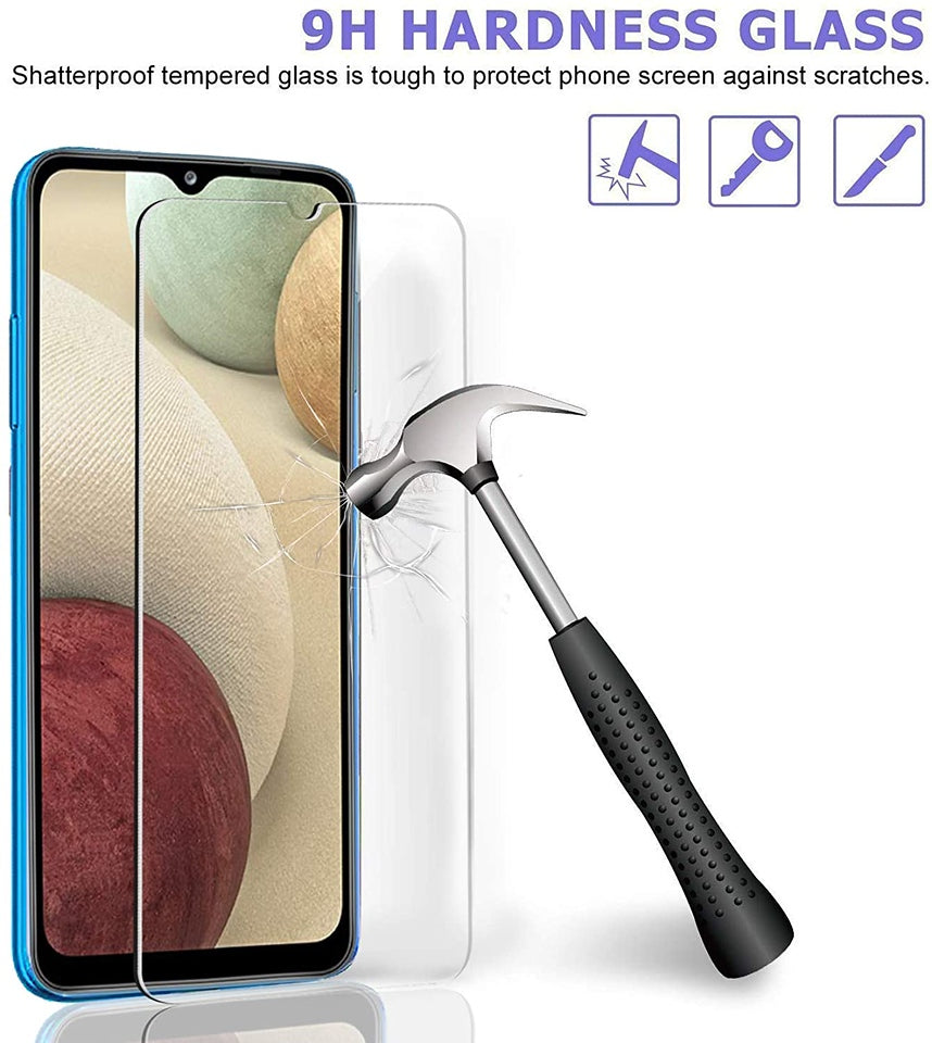 For Samsung Galaxy A07 Screen Protector Tempered Glass Premium HD Clear, Case Friendly, 9H Hardness, 3D Touch Accuracy, Anti-Bubble Film Glass Protector Clear