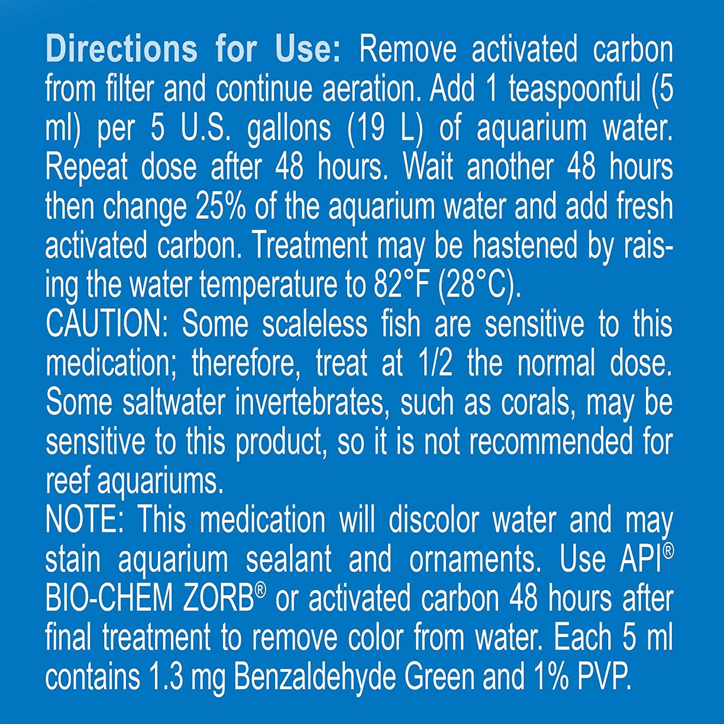 API Super Ick Cure Treats White Spot Disease [Aquarium Supplies] 10.2 oz (6 x 1.7 oz)