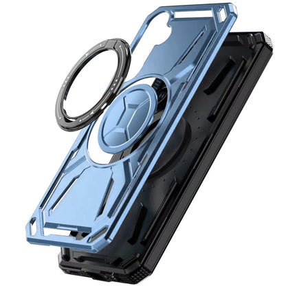 For Samsung Galaxy S26+ / S26 Plus Hybrid Magnetic Ring and 360° Rotational Kickstand with MagSafe Compatible, Military Grade Drop Protection Case Cover