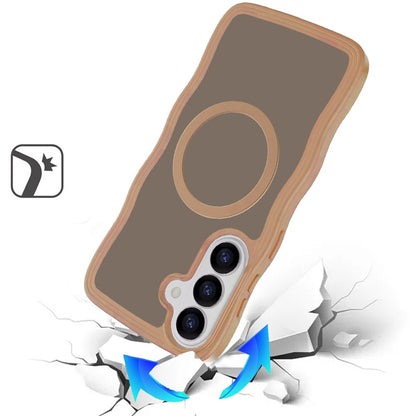 For Samsung Galaxy S26+ / S26 Plus Grip Hand Magnetic Hybrid Case Shockproof Protection Matte Skin Rubber TPU + PC Case Cover