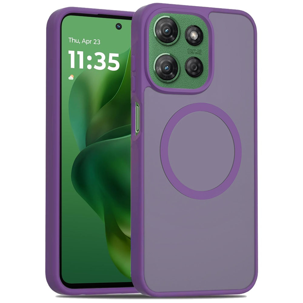 For Motorola Moto G Stylus 5G 2025 MagSafe Compatible Case Hybrid Soft TPU Bumper Hard Translucent Matte Back Slim Shockproof Case Cover