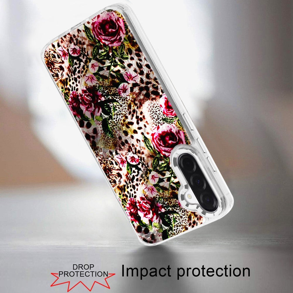 For Samsung Galaxy A37 Fashion Beautiful Epoxy Design Hybrid Fashion Stylish TPU Protective, Shockproof Hybrid PC Case Cover