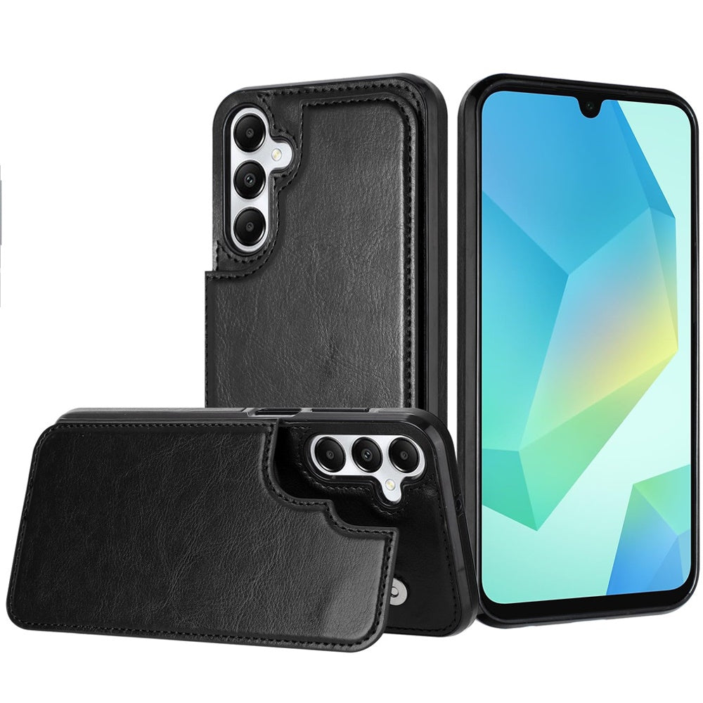 For Samsung Galaxy A16 5G Wallet Case PU Leather Flip Cover with Cardholder, Magnetic Closure, and Kickstand Case Cover