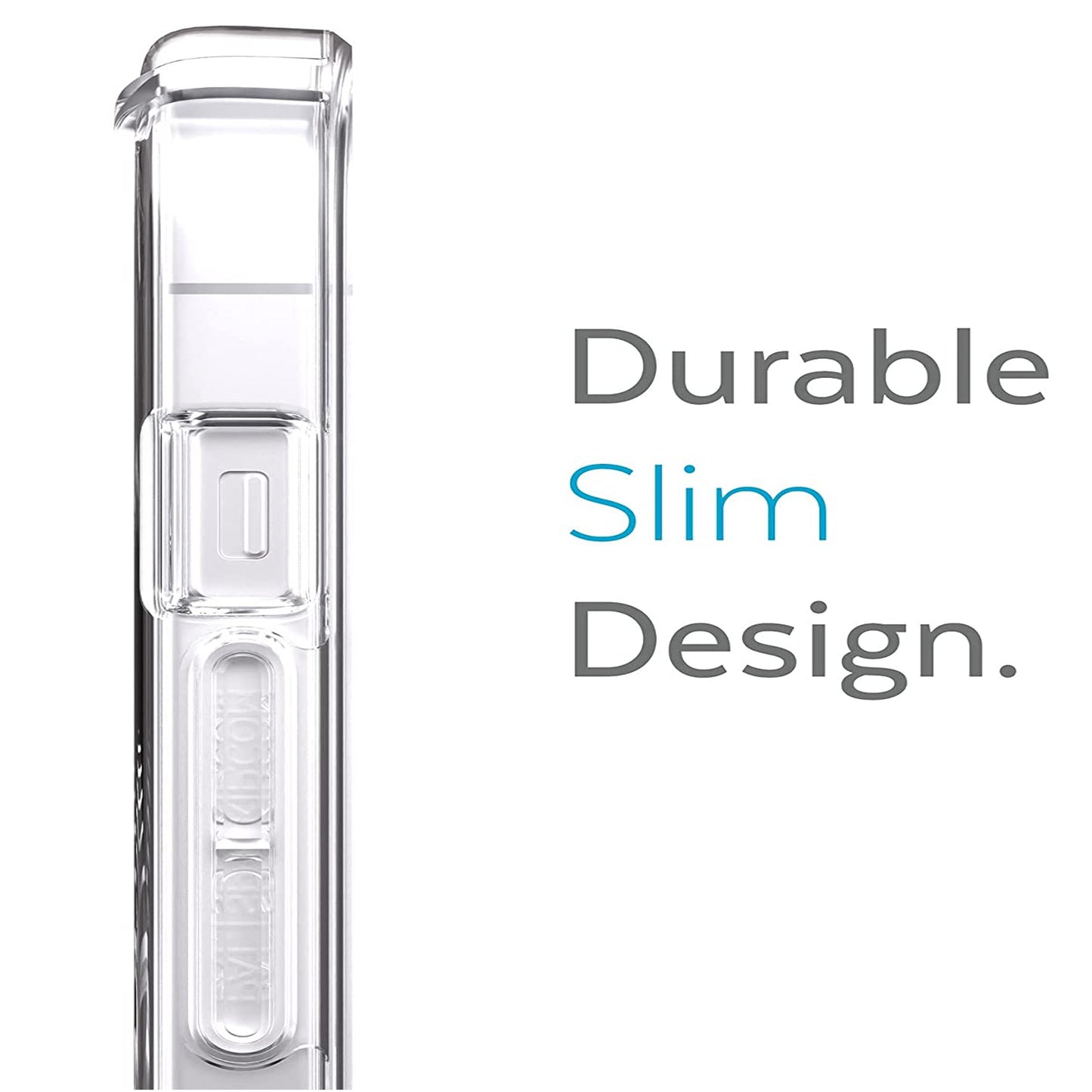 For Apple iPhone 16 Pro (6.3") Magnetic Clear Compatible with Magsafe Wireless Charger PC + TPU Hybrid Slim Transparent Case Cover Clear