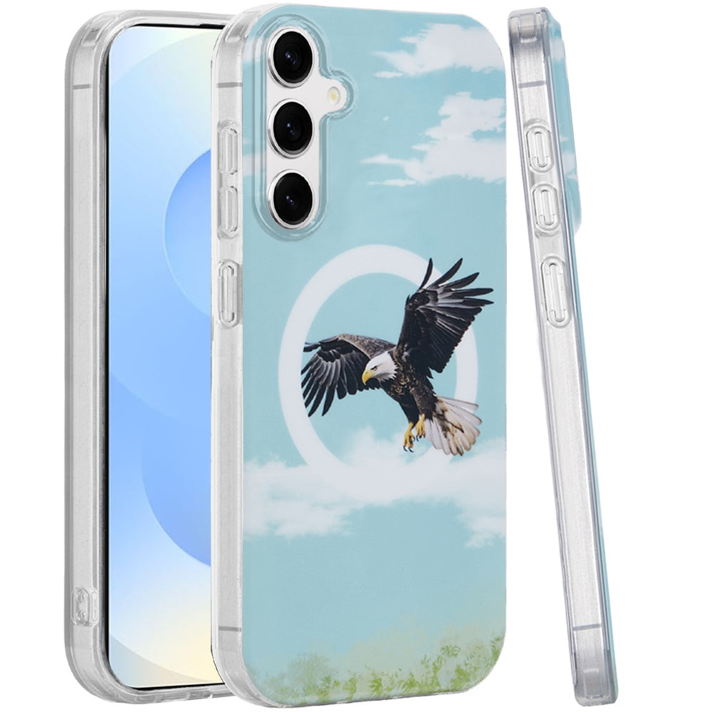 For Samsung Galaxy S25+ /S25 Plus /S24+ Plus Durable Fashion IMD Printed Design TPU Slim Shockproof Protective Case with Stylish Pattern Case Cover