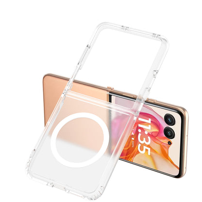 For Motorola Razr 2025 Magnetic Case Hybrid Soft TPU Rubber Bumper Hard Translucent Matte Back Slim Shockproof Case Cover