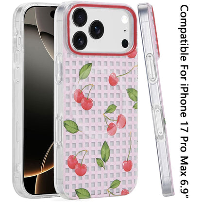 For Apple iPhone 17 Pro Max Stylish Pattern Fashion IMD Printed Design TPU Slim Shockproof Protective with Magnetic Back Case Cover