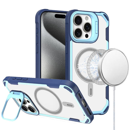 For Apple iPhone 14 /13 Magnetic Circle Hybrid with Camera Stand, Compatible with MagSafe, Shockproof Protective Case Cover
