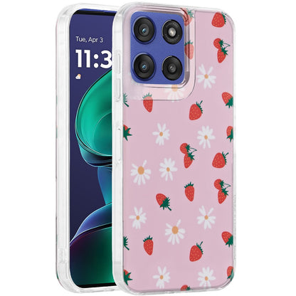 For Motorola Moto G Stylus 5G 2026 /2025 Fashion Layer Design Slim IMD TPU Protective, Shockproof Hybrid Stylish Durable Hard PC Case Cover