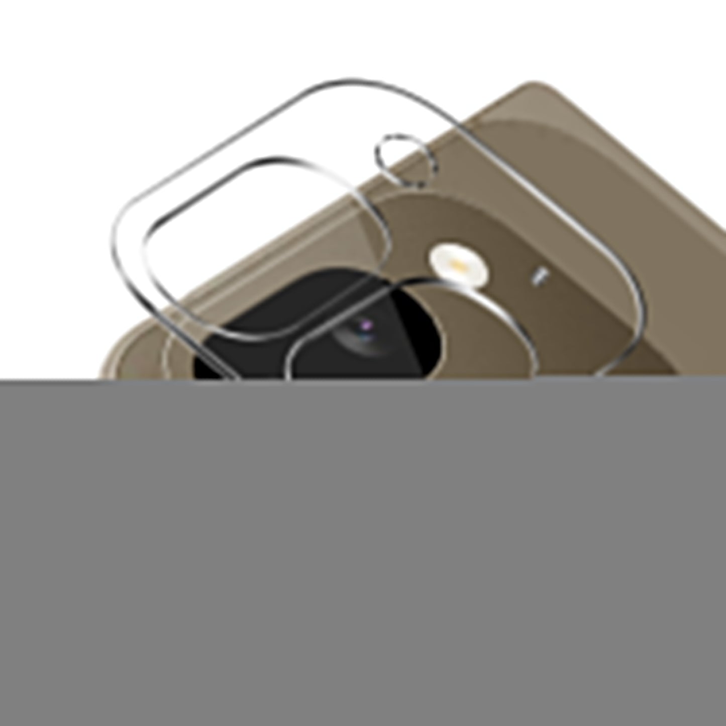 For Google Pixel 9 Pro Fold Camera Lens Protector HD Clear Back Camera Protector Tempered Glass, Case Friendly, Ultra-Thin, Easy Installation Case Cover Clear