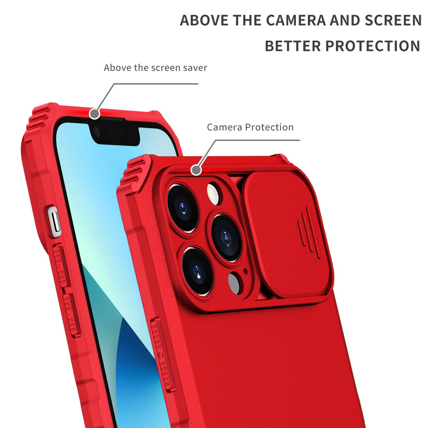 For iPhone XR Hybrid Hard PC & TPU Rubber Shockproof with Kickstand & Covered Camera Protection Case Cover Black