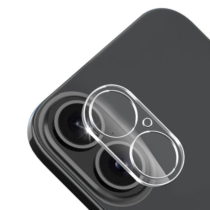 For Apple iPhone 16 (6.1") Camera Lens Protector HD Clear Tempered Glass Back Camera Protector, Case Friendly, Ultra-Thin, Easy Installation Protector Clear