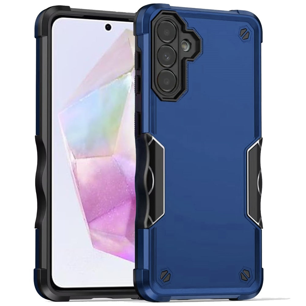 For Samsung Galaxy A36 Slim Tough Shockproof Hybrid Heavy Duty 2in1 Dual Layer TPU Bumper Rugged Rubber Defend Armor Case Cover
