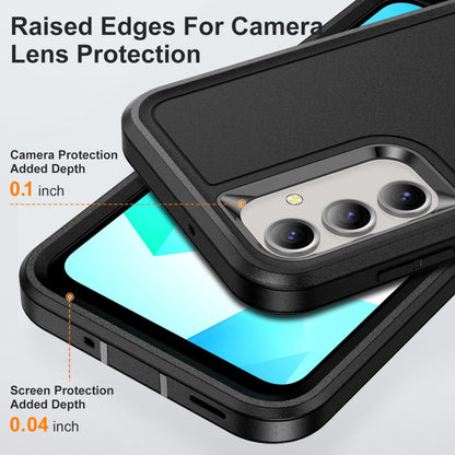 For Samsung Galaxy A17 5G Sturdy Shockproof Hybrid with Built-in Kickstand – Heavy Duty Protection, Drop-Resistant Case Cover