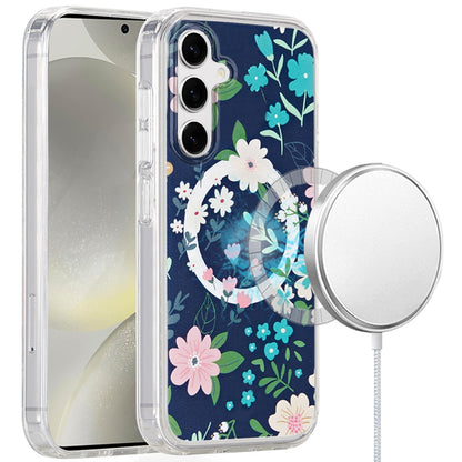 For Samsung Galaxy A16 Cute Fashion Pattern Design, Durable Shockproof Slim TPU Hard Back, MagSafe Compatible Case Cover