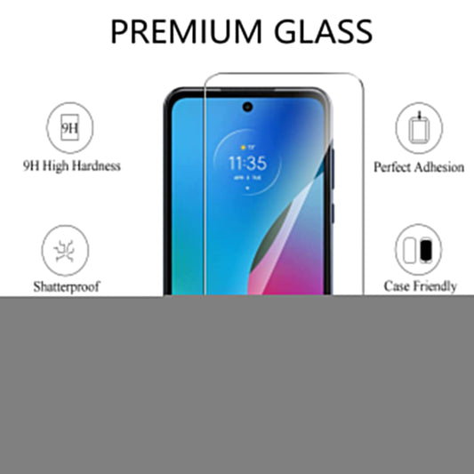 For TCL Revvl 7 5G Screen Protector Tempered Glass Premium HD Clear, Case Friendly, 9H Hardness, 3D Touch Accuracy, Anti-Bubble Film Glass Protector Clear
