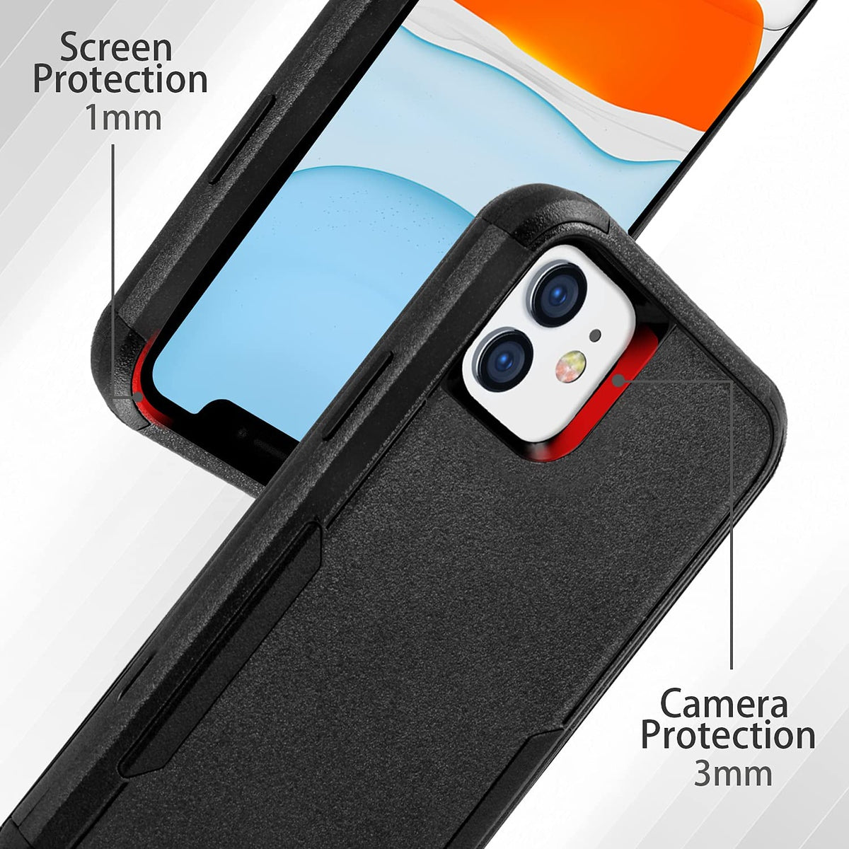 For Samsung Galaxy A37 5G Rugged Heavy-Duty Dual Layer Military-Grade, Rubber TPU Defender, Hybrid Shockproof Case Cover