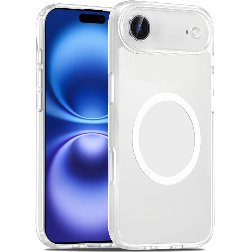 For Apple iPhone 17 Air (6.6") MagSafe Compatible Case Hybrid Soft TPU Bumper Hard Translucent Matte Back Slim Shockproof Case Cover