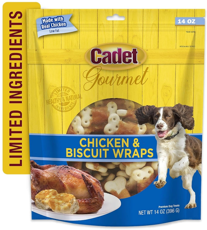 Cadet Gourmet Chicken and Biscuit Wraps [Dog Supplies] 14 oz