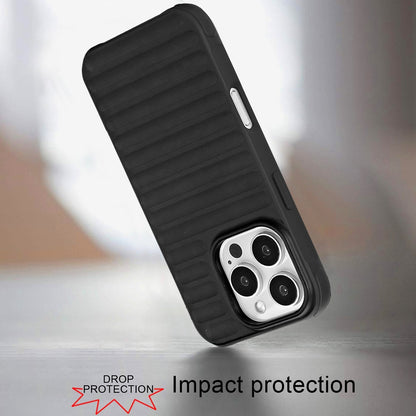 For Apple iPhone 16 Pro Max (6.9") Pattern Design Magnetic Chrome Hybrid Compatible with Magsafe Dual Layer Shockproof TPU Hard PC Back Case Cover