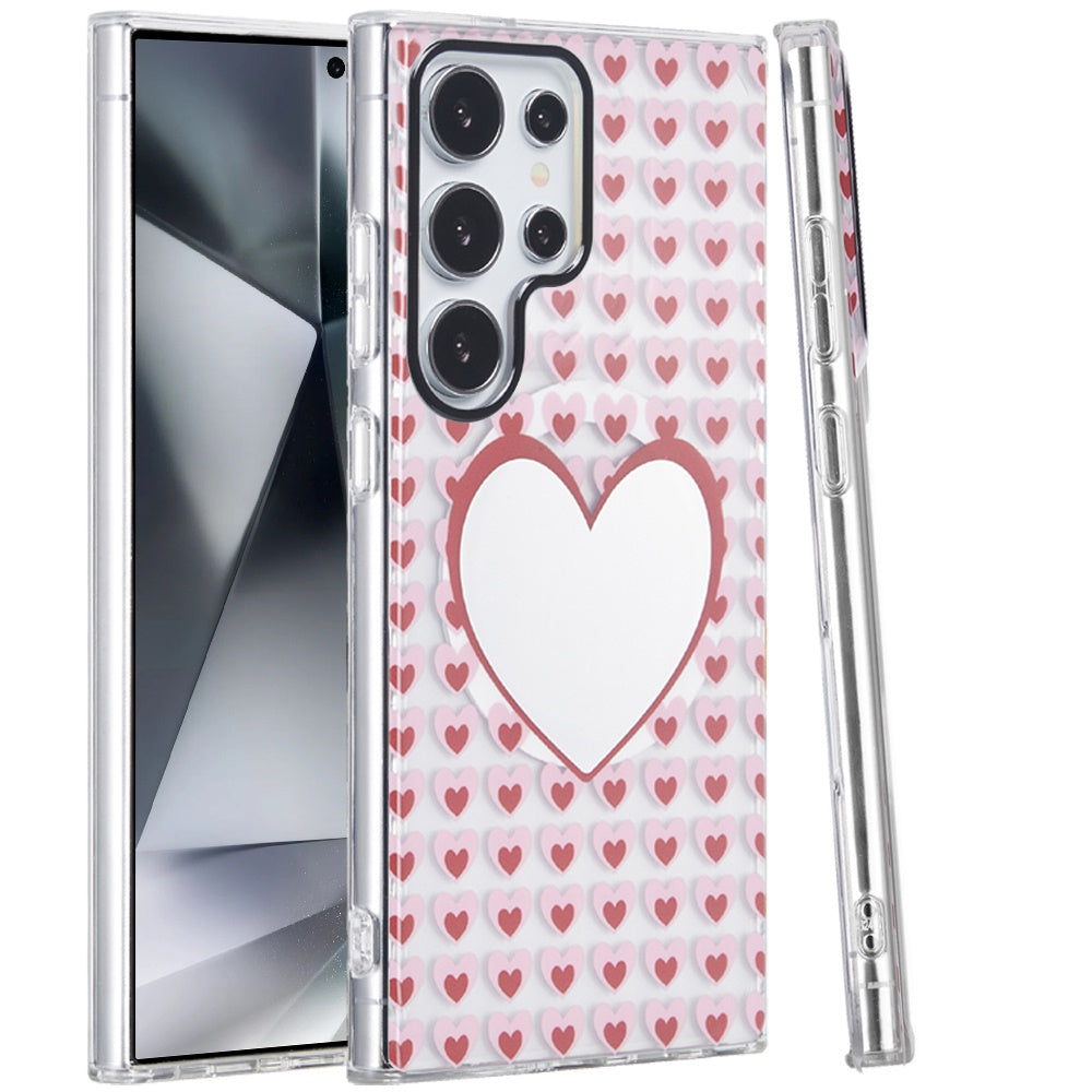 For Samsung Galaxy S22 Ultra Durable Fashion IMD Printed Design TPU Slim Shockproof Protective Case with Stylish Pattern Case Cover