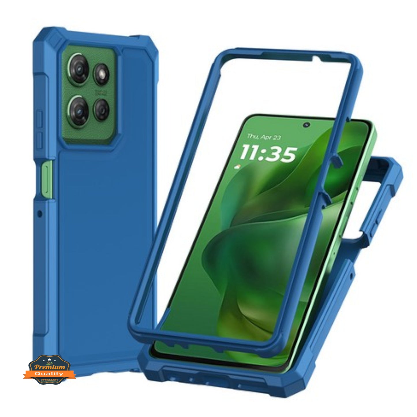 For Motorola Moto G Stylus 5G 2025 Full-Body Dual Layer Hybrid Case Slim, Drop-Proof TPU Hard PC, Durable Corner Front Bumper Protector Case Cover