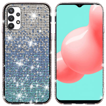 For Samsung Galaxy S25 Ultra Glitter Bling, UltraThin TPU Sparkle Diamond Rhinestone Shiny Full Crystal Stones Back Case Cover